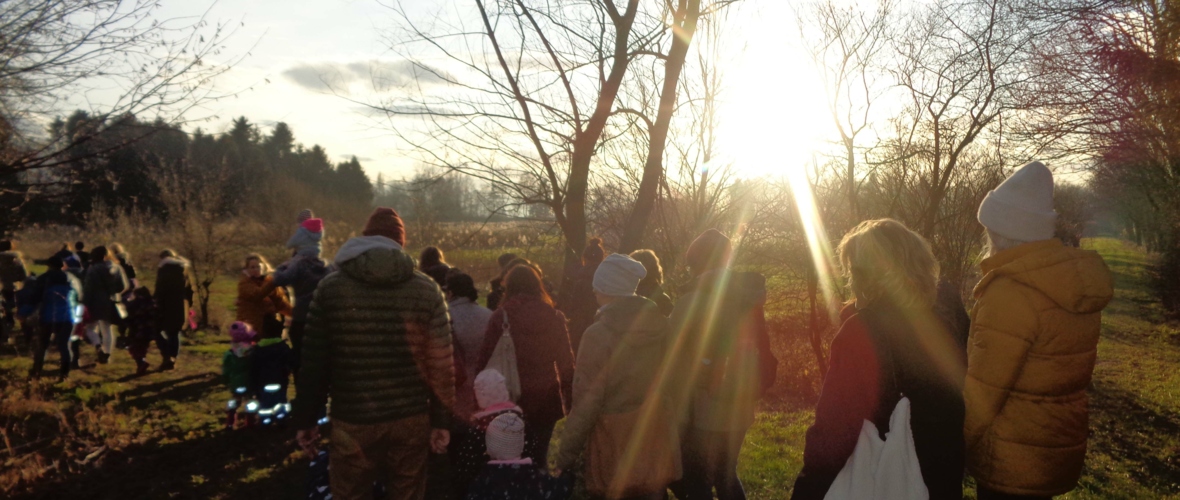 Adventwanderung am "Alten Rhein"