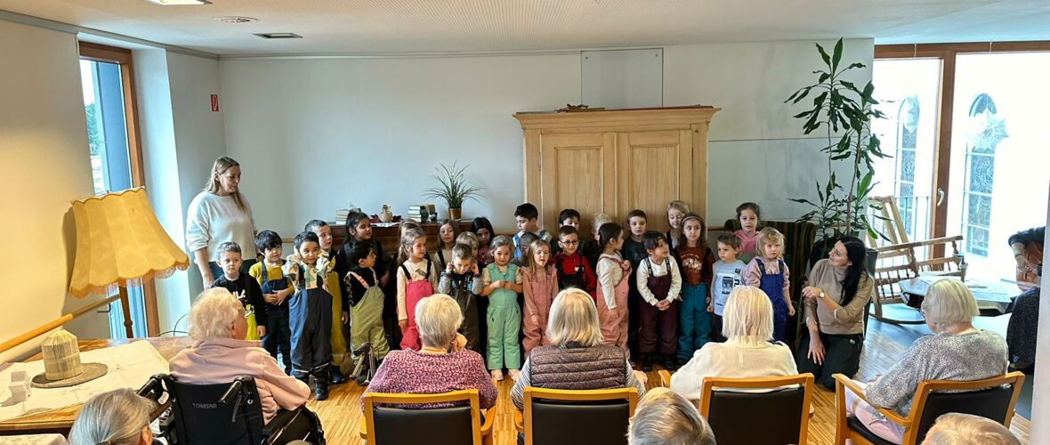 KIGA Weiler: Adventstimmung im Seniorenhaus KIGA Weiler: Adventstimmung im Seniorenhaus