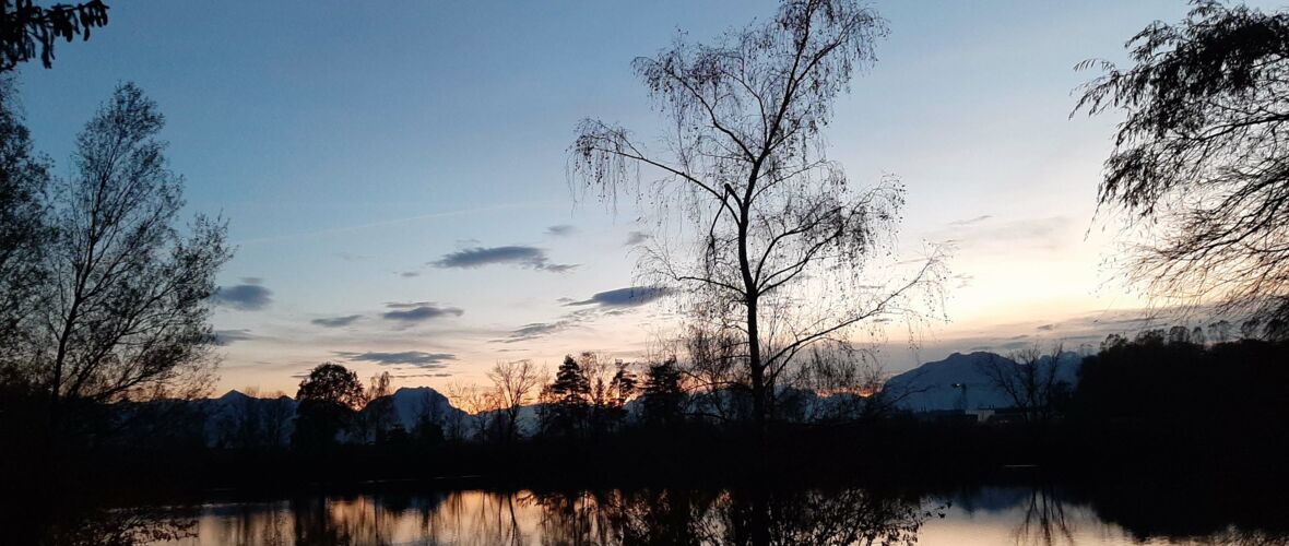 KIGA Am Engelbach: Laternenfest am "Alten Rhein"