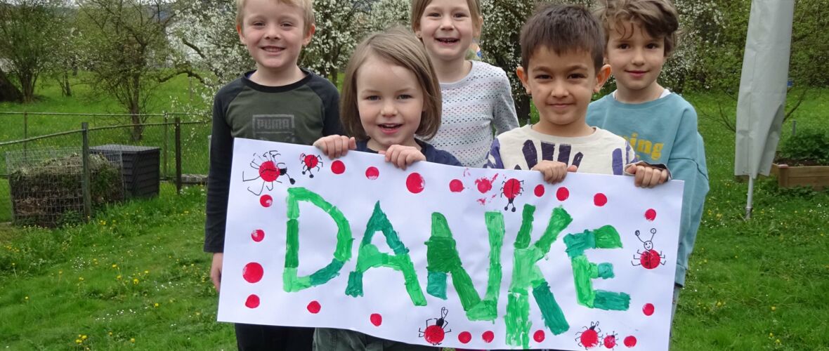 KIGA Brändle: Fastenzeit unter dem Motto "DANKE" KIGA Brändle: Fastenzeit unter dem Motto "DANKE"