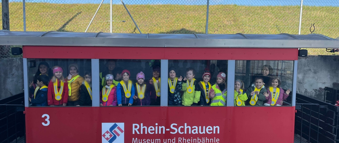 KIGA Weiler: Fahrt mit dem "Dammarli" KIGA Weiler: Fahrt mit dem "Dammarli"