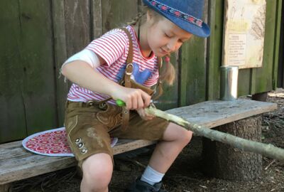 Riedkindergarten erlebt wunderbare Waldwochen Riedkindergarten erlebt wunderbare Waldwochen