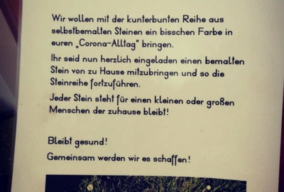 Pack dir einen Stein ... Pack dir einen Stein ...