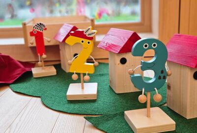 KIGA Engelbach: Willkommen im Zahlenland