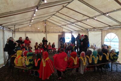 KIGA Augarten: Besuch bei der Funkenzunft "Höchst Brugg" KIGA Augarten: Besuch bei der Funkenzunft "Höchst Brugg"