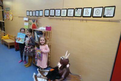 KIGA Am Schlatt: "Auf die Bücher! fertig! los!" KIGA Am Schlatt: "Auf die Bücher! fertig! los!"