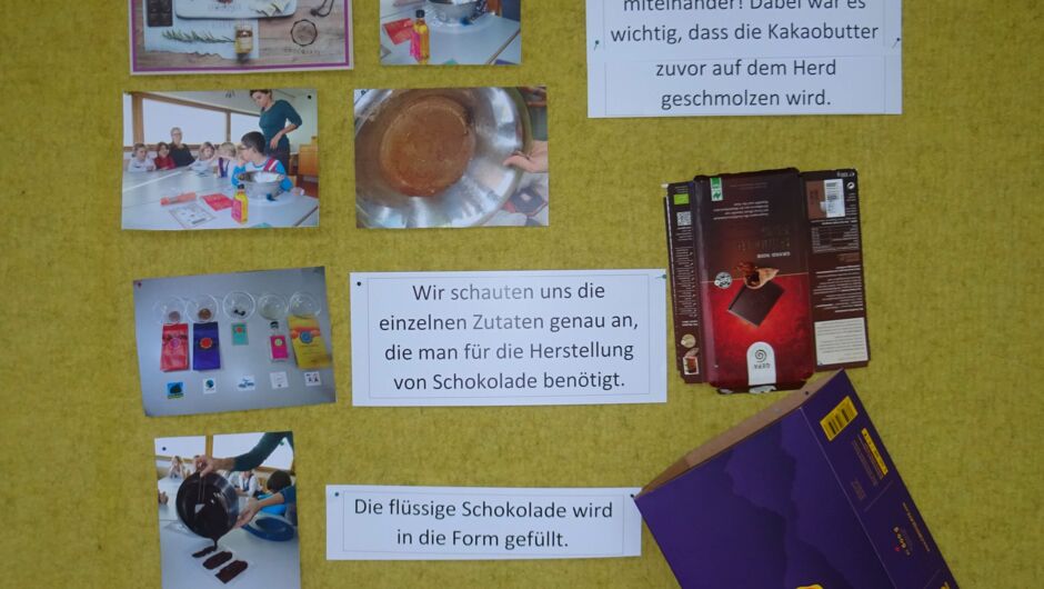KIGA Rosenlächer: Woher kommt die Schokolade? KIGA Rosenlächer: Woher kommt die Schokolade?