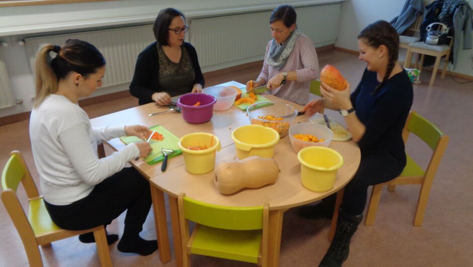 KIGA Augarten: Kürbissuppe für Alle KIGA Augarten: Kürbissuppe für Alle