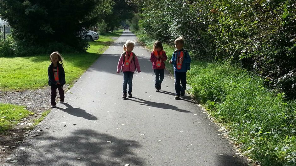 KIGA Wiesenrain beim ersten Ausflug KIGA Wiesenrain beim ersten Ausflug