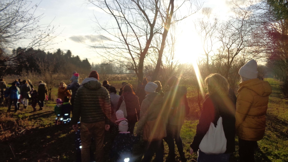 Adventwanderung am "Alten Rhein"