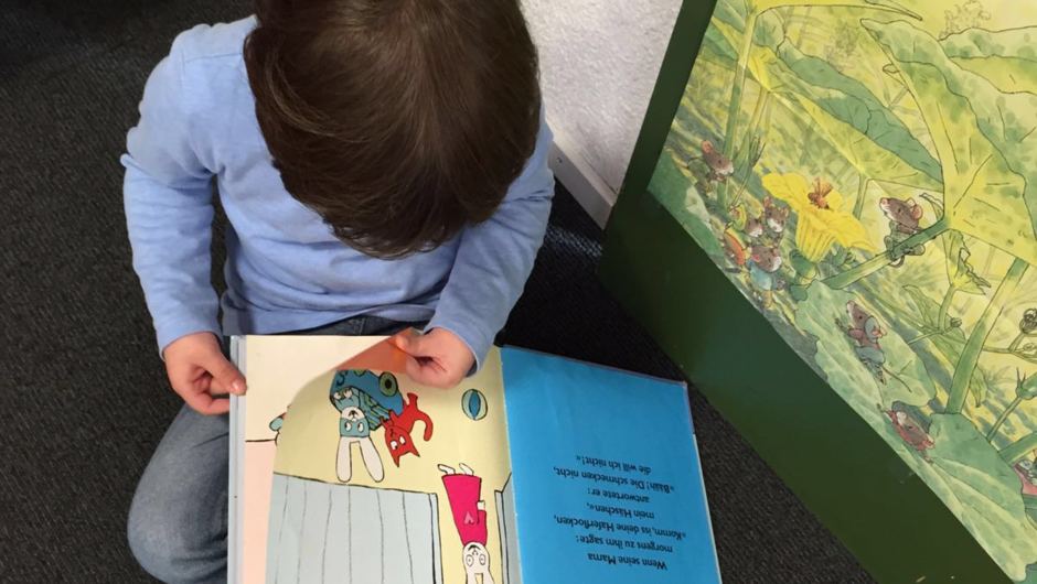 KIGA Wiesenrain: Achtung, fertig, auf die Bücher, los! KIGA Wiesenrain: Achtung, fertig, auf die Bücher, los!