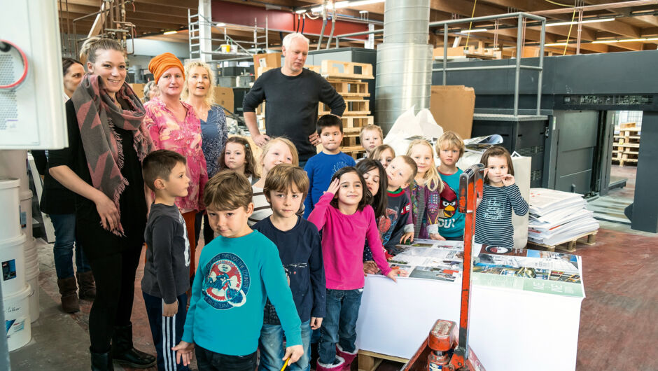 KIGA Am Schlatt in der Buchdruckerei Lustenau KIGA Am Schlatt in der Buchdruckerei Lustenau