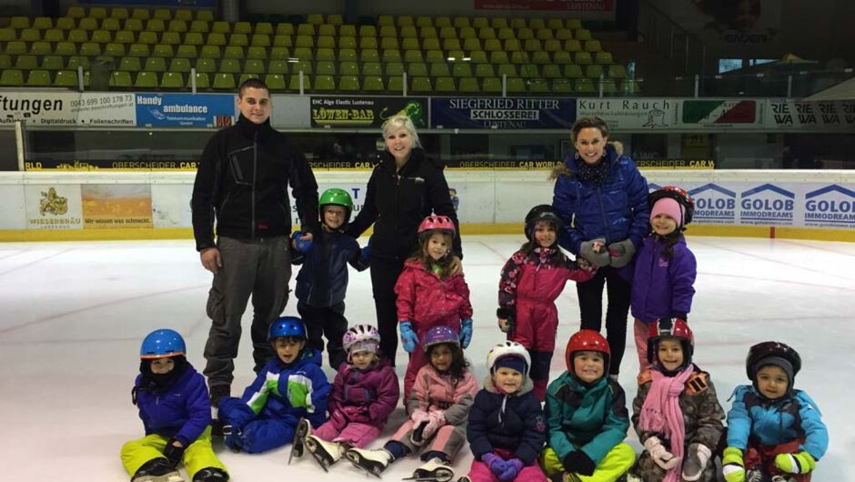 KIGA Augarten fährt Schlittschuh KIGA Augarten fährt Schlittschuh